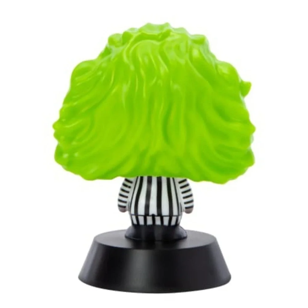PALADONE BEETLEJUICE LED LAMP HORROR SERIES‎ 003 LIGHT GREEN WHITE NEW STRIPED